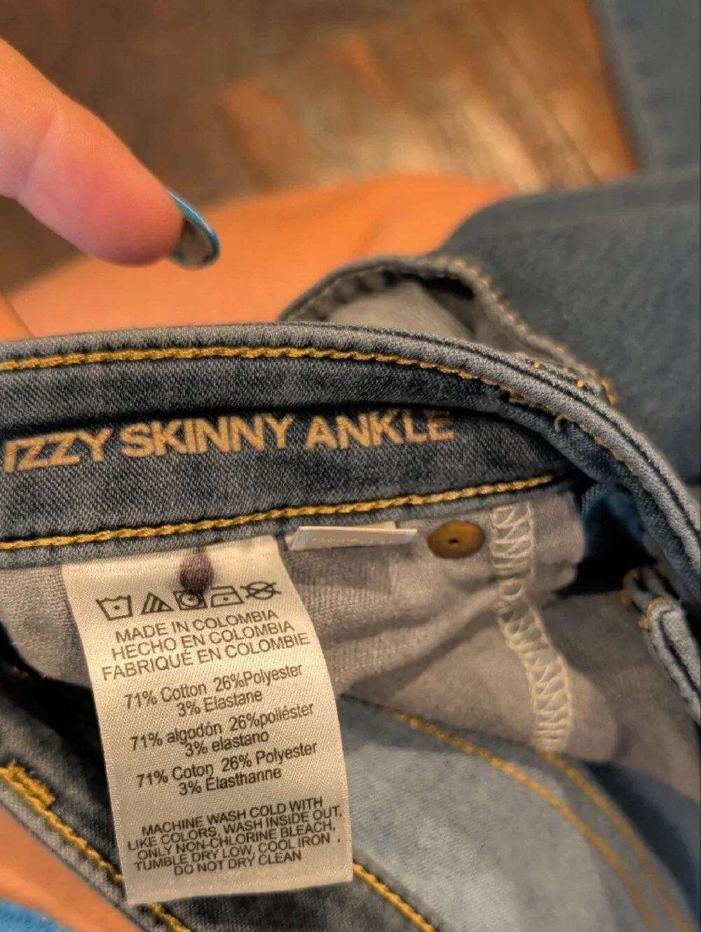 Michael Kors Dark Blue Skinny Jeans